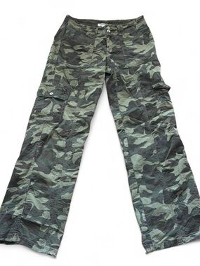 Garage Olive & Brown Camo Cargo Pants